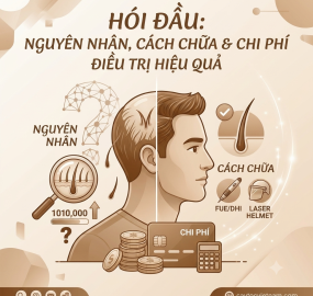 Hói đầu: Nguyên nhân, cách chữa và chi phí điều trị hiệu quả